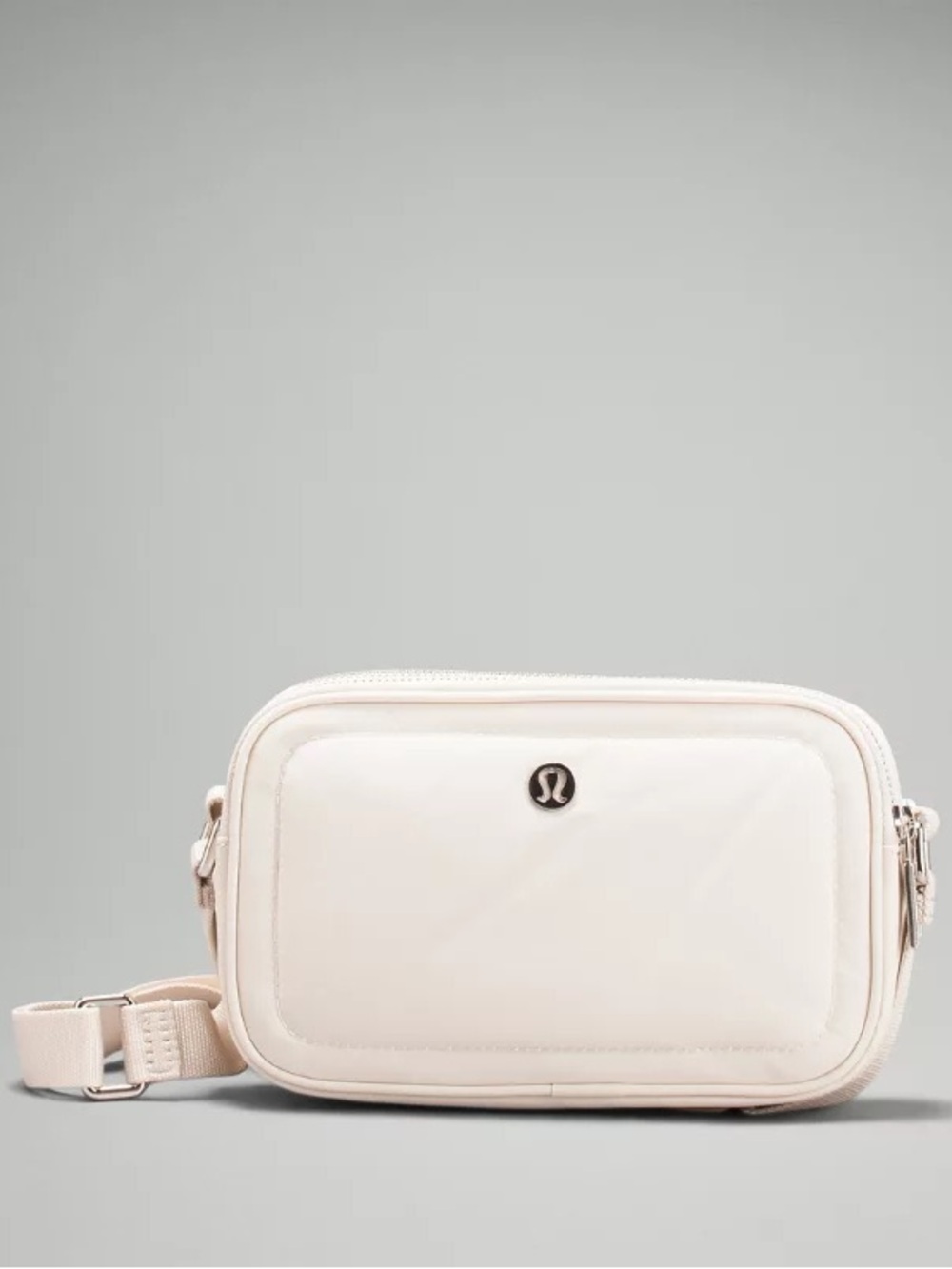 Lululemon Crossbody Camera Bag 2L in White Opal